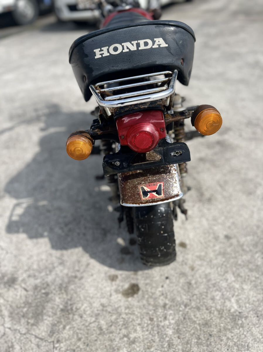 福岡県 桂川町から出品 HONDA ホンダ バイク 50cc モンキー MONKEY 希少品 旧車 Z50J 初爆okの画像5