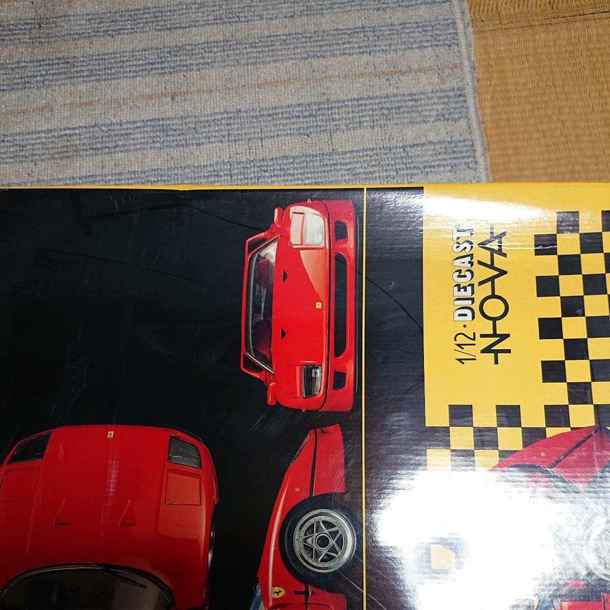 フジミ 1/12 Ferrari F40 1/12 diecast NOVA フジミ　未組立_汚れ有り部分