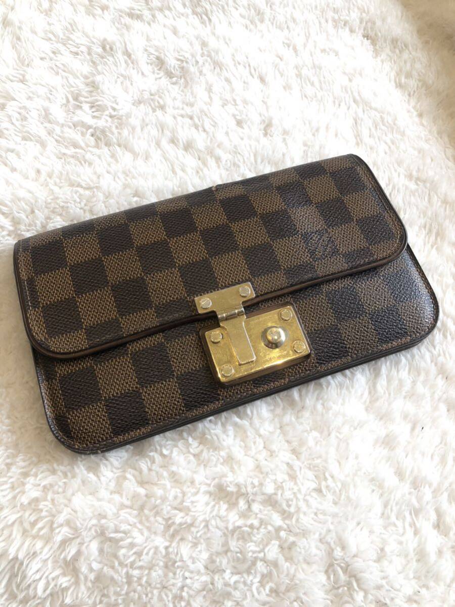 1円スタート　LOUIS VUITTON ルイヴィトン ダミエ　ポルトフォイユ　アスコット　N63171　長財布 モノグラム エピ　タイガ　_画像1