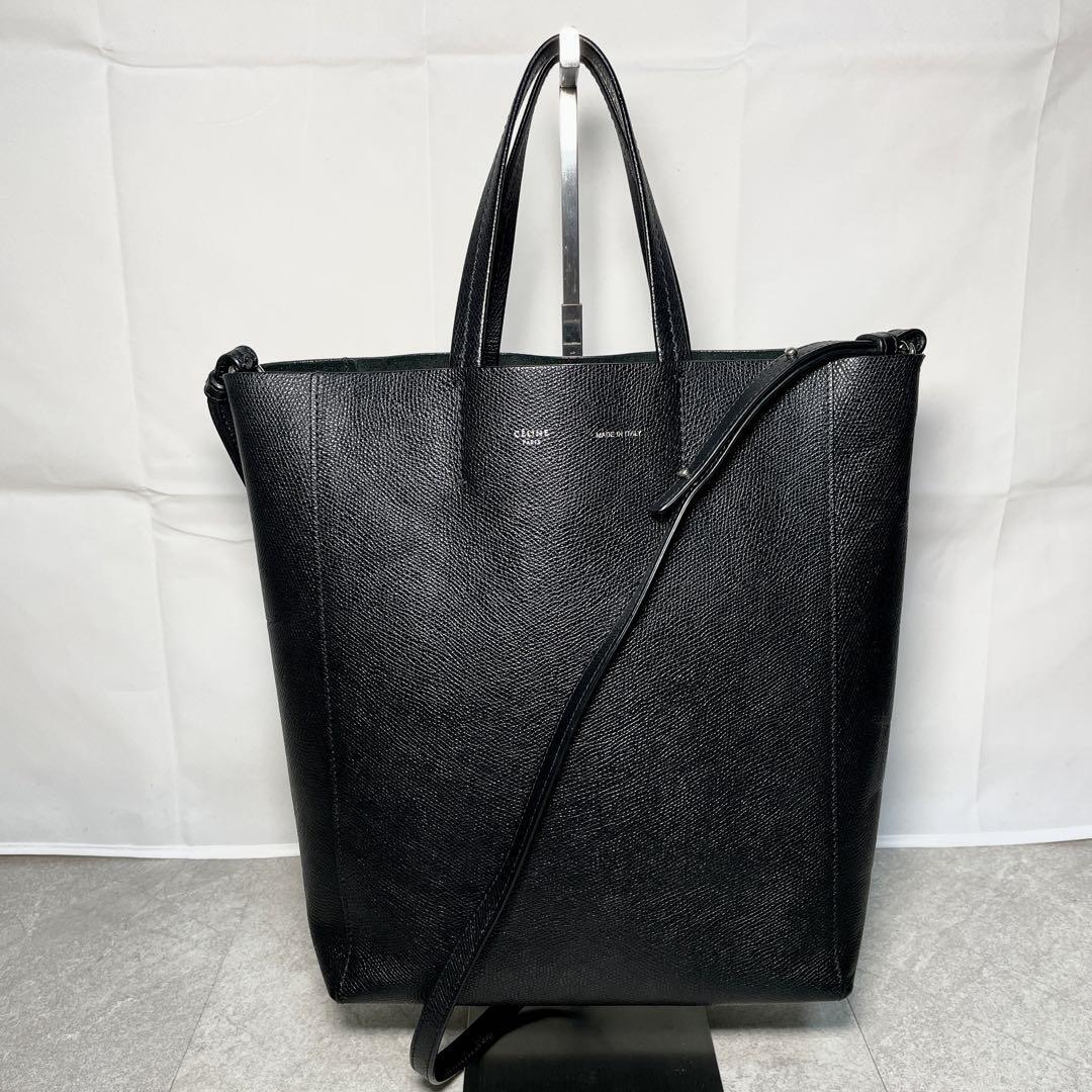 (美品)CELINE バーティカルカバ スモール ショルダー 2way バッグ_画像2