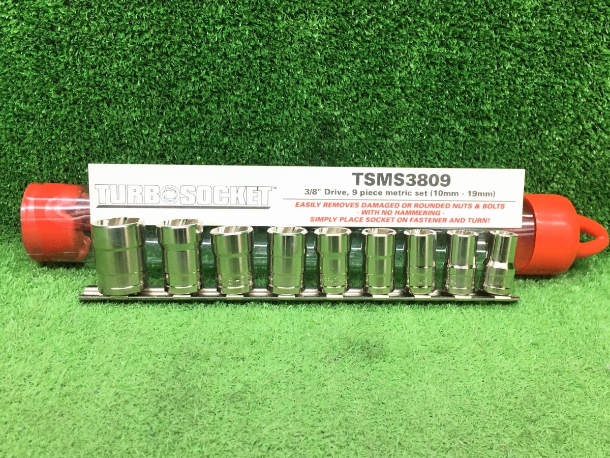 ⑩未使用品 Williams ウィリアムズ 差込角9.5mm 3/8 10mm～19mm ターボソケットセット TSMS3809