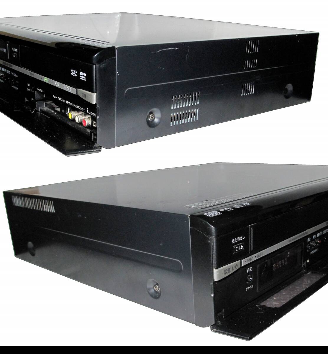 ◆◇MITSUBISHI DVR-DV735 VHS一体型DVD/HDDレコーダー ダビング確認済み◇◆の画像3