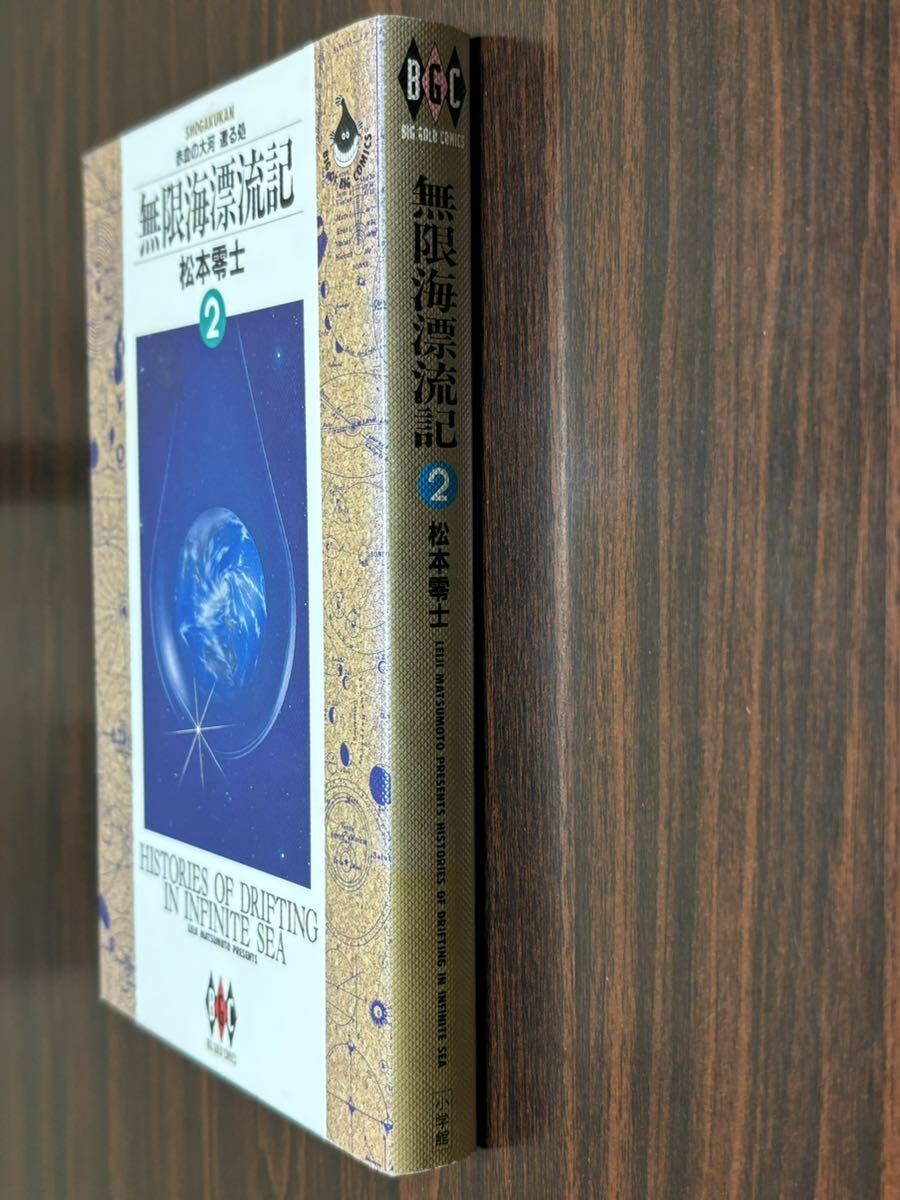 松本零士『無限海漂流記　第2巻』ビッグゴールドコミックス　小学館_画像3