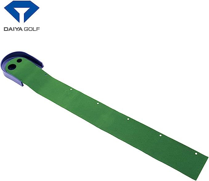 ダイヤゴルフ(DAIYA GOLF) パター練習マット パターマット ゴルフ練習器具 練習用品 トレーニング リターン機能 滑らかな傾斜TR-260TR-433の画像5