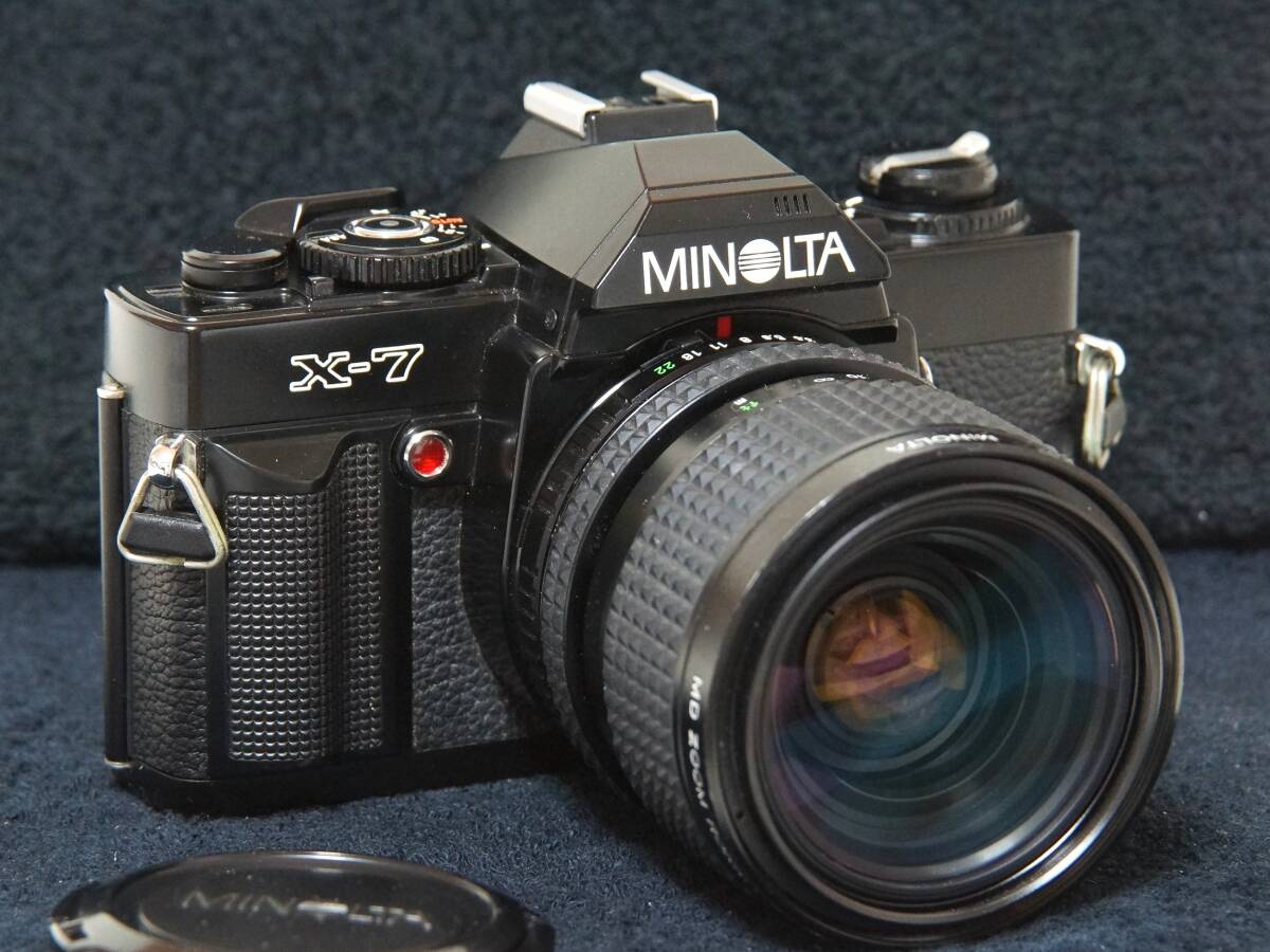 MINOLTA X-7 MD ROKKOR 35mm-70mm F3.5 標準ズームレンズセット【Working product・動作確認済】_画像1