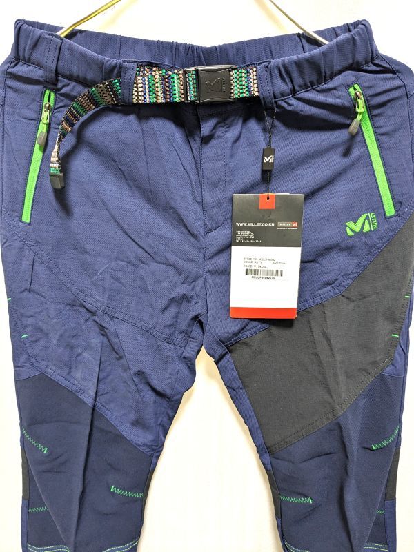 [ free shipping ] new goods 17500 jpy tag attaching MILLET Millet pants trekking outdoor sport waste to size 72cm hip 93cm navy 009