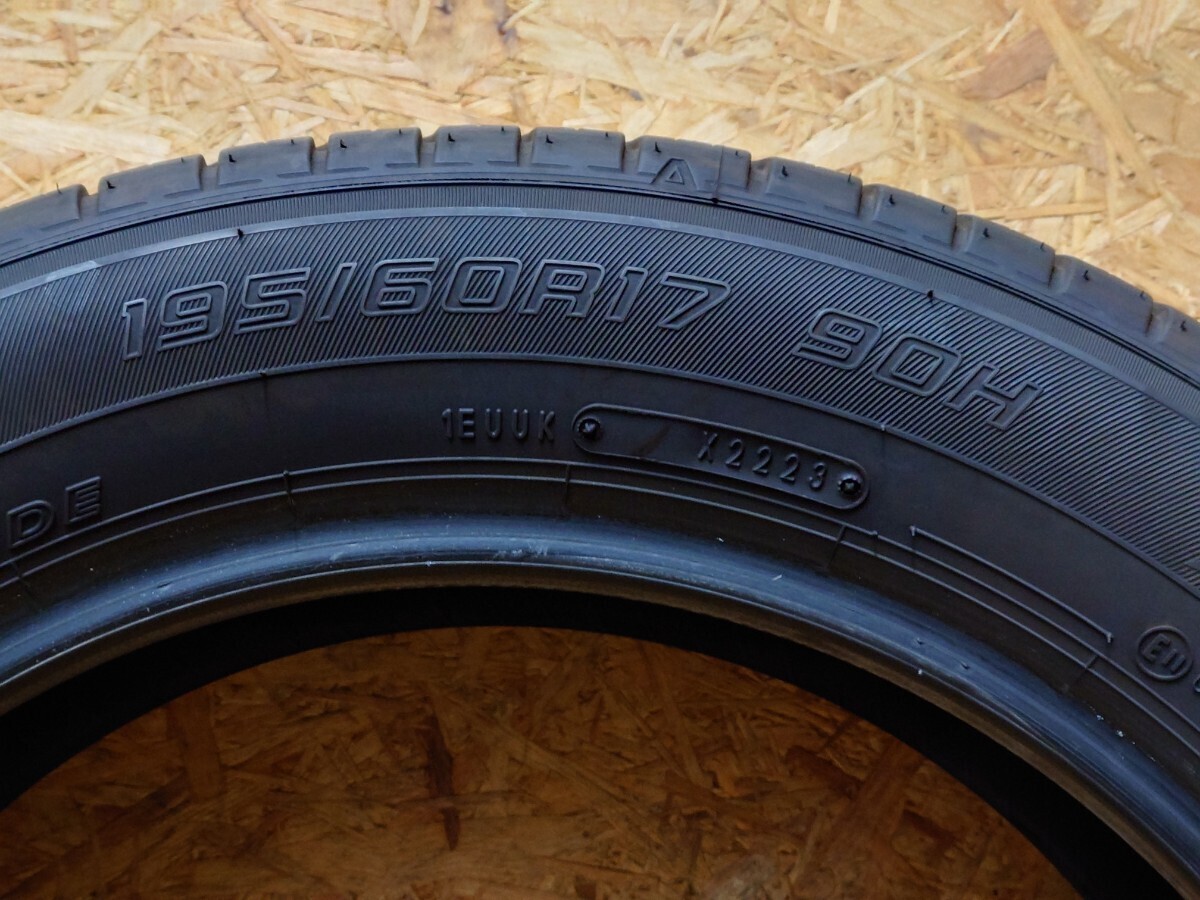 【バリ溝】DUNLOP ENASAVE EC300+ 195/60R17 ダンロップ エナセーブ サマータイヤ 1本のみ【2023年製】_画像6