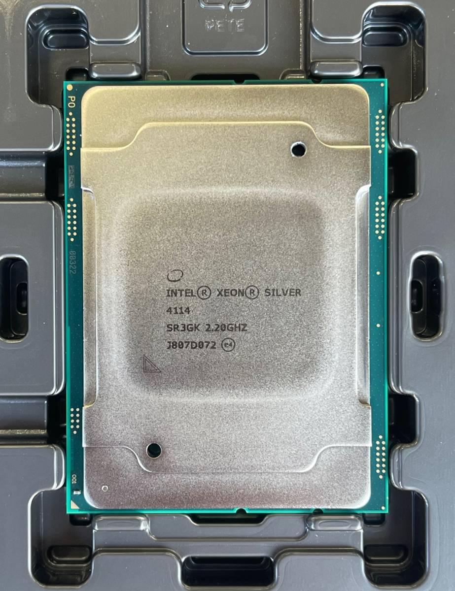 Intel Xeon Silver 4114 10Cores 2.20GHz SR3GK CPU Processor_画像1