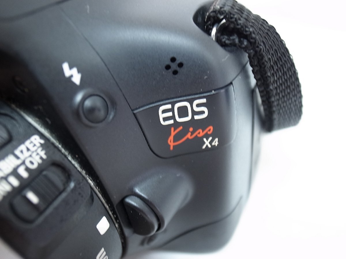 ★ Canon ★ EOS Kiss X4 デジタル一眼レフカメラ レンズ 18-55ｍｍ 55-250ｍｍ 付き ★ USED_画像3