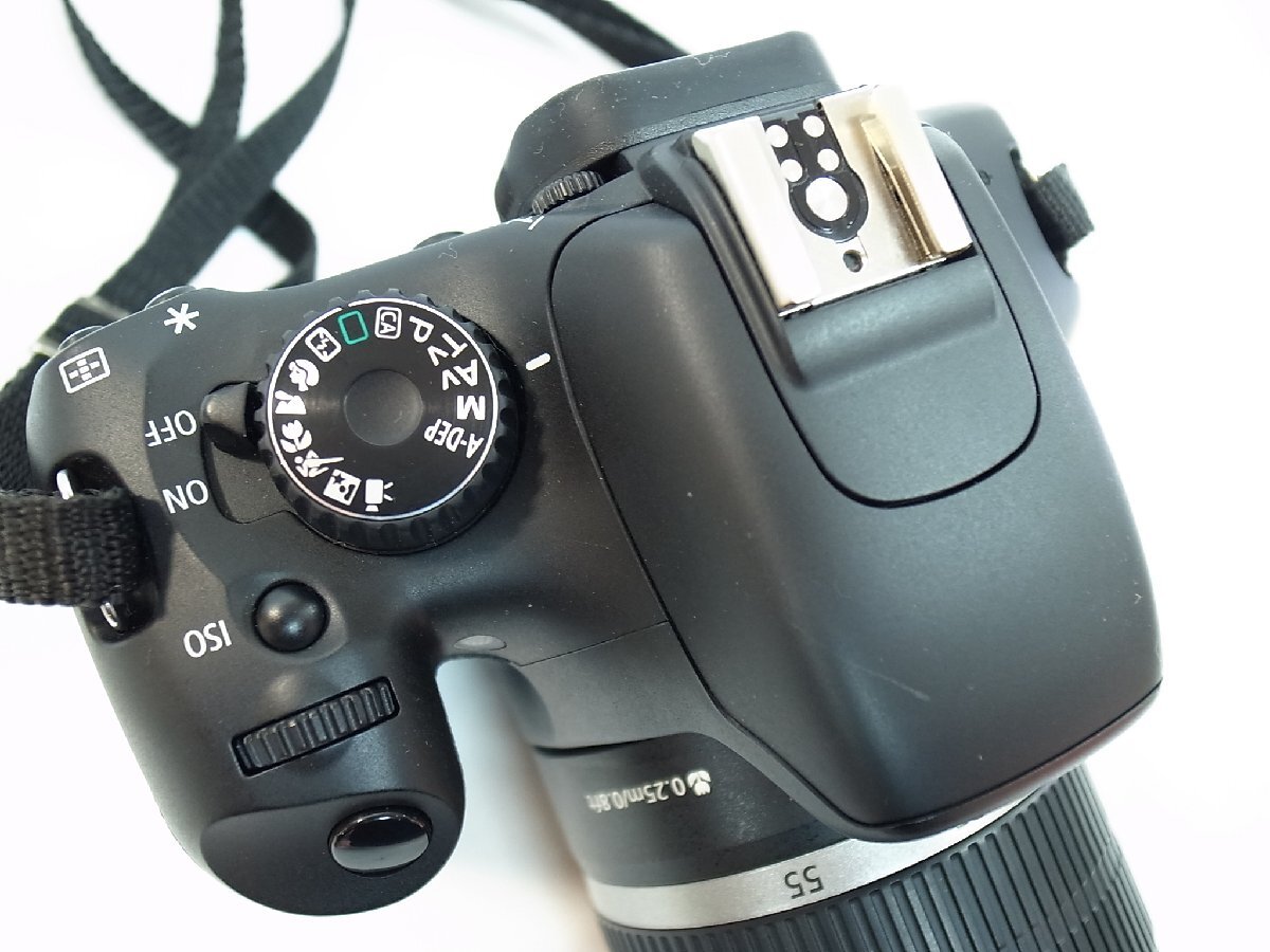 ★ Canon ★ EOS Kiss X4 デジタル一眼レフカメラ レンズ 18-55ｍｍ 55-250ｍｍ 付き ★ USED_画像4
