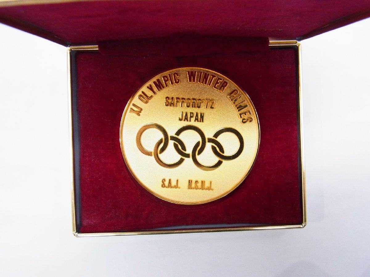 ■ 札幌オリンピック 冬季大会 1972年  約60㎜ 岡本太郎 ゴールドカラー■ 通常保管品の画像3