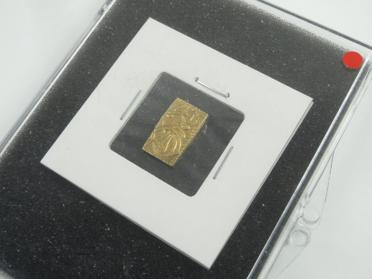 ♪天保一分判金 重さ約2.8g♪個人保管品_画像7