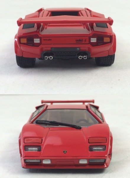 ☆☆タカラトミー　ミニカー　トミカプレミアムRS　ランボルギーニ カウンタック LP500S　1/43　レッド☆USED品_画像5