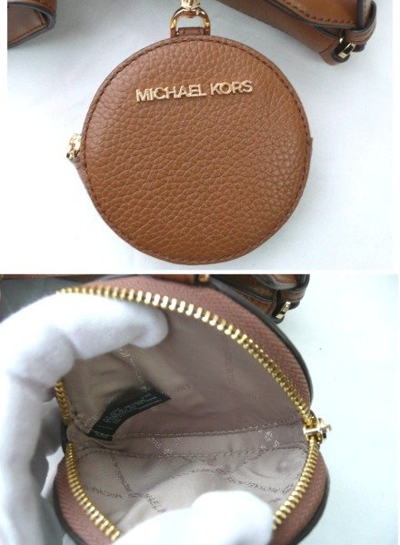 ☆☆MICHAEL KORS マイケル コース　 ショルダーバッグ　35F3GTVC1L 230　ブラウン系☆美品☆_画像7