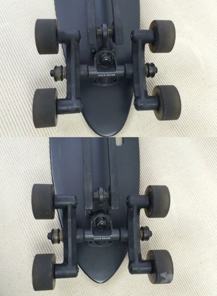 ☆☆Allrover Stair-Rover ステアローバー 60mm 78a 8輪 スケートボード スケボー ブラック☆USED品の画像5