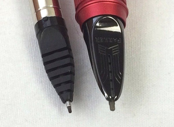 ☆☆PARKER パーカー　インジェニュイティ スリム ディープブラックレッドBT 5th F　ペン☆USED品_画像4