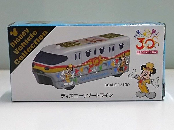 ♪ディズニー リゾートライン Disney Vehicle Collection 30周年 現状品♪未開封品_画像1