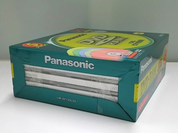 ♪Panasonic パナソニック DVD-RAM 120分 5枚パック LM-AF120LS5 現状品♪未開封品の画像3