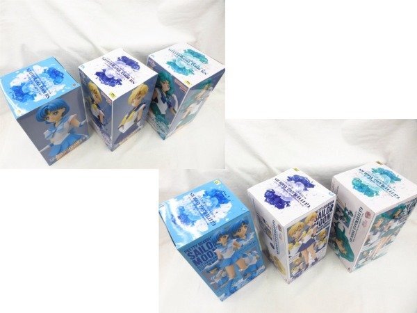 ** Sailor Moon *ulans Neptune sailor Mercury GLITTER&GLAMOURS figure 3 body set * unopened goods M4768