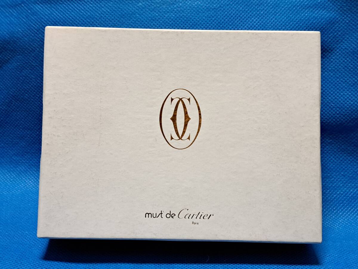 Cartier カルティエ 茶レザーカードケース 付属一式 美品の画像8