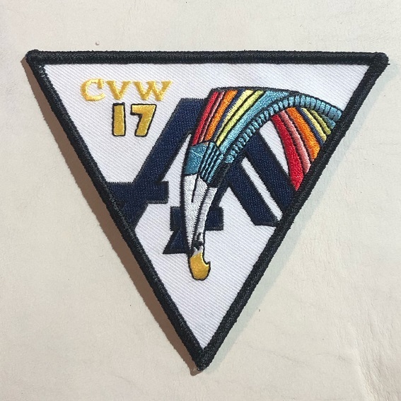 米海軍 CVW-17(CARRIER AIR WING SEVENTEEN)パッチ_画像1