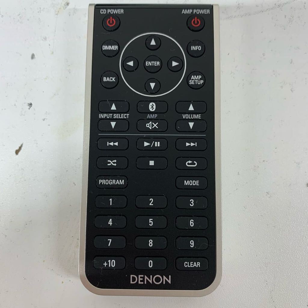 [A-3] DENON PMA-60 pre-main amplifier Denon audio equipment sound out OK scratch . dirt equipped RC-1220 remote control attaching instructions attaching 1571-32