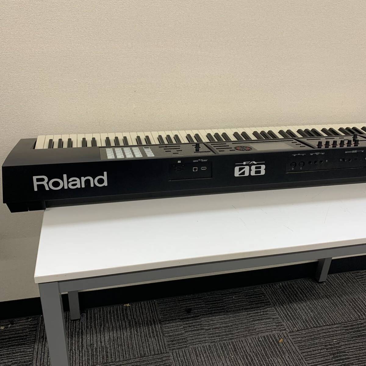 【直接引取り限定】 Roland FA08 シンセサイザー ローランド 電子ピアノ ピアノタッチ ケース スタンド Mside 1553-146_画像7