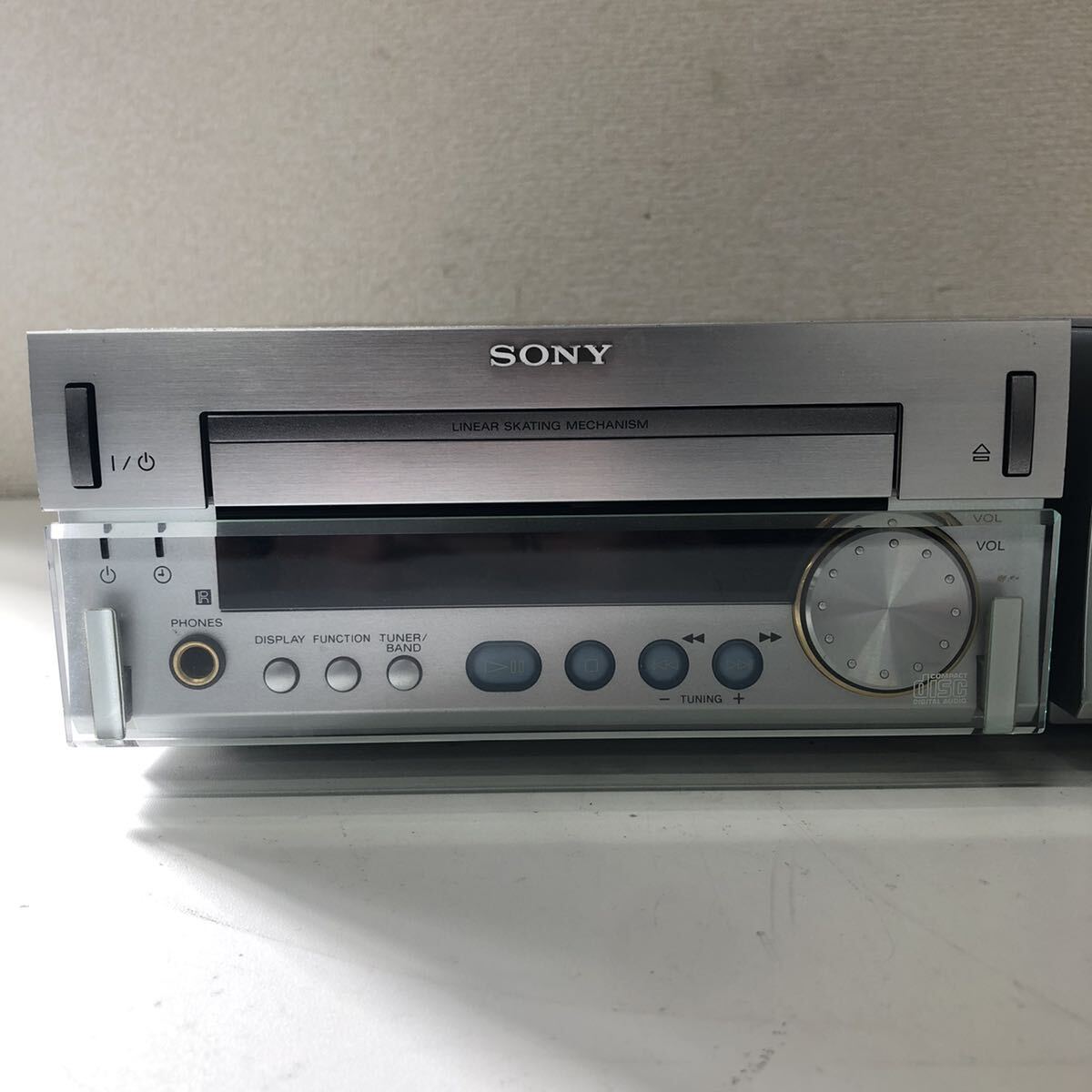 【Ja-3】 SONY MDS-SD1 CD/MDプレーヤー ソニー 通電確認済み 再生可能 1619-16の画像2
