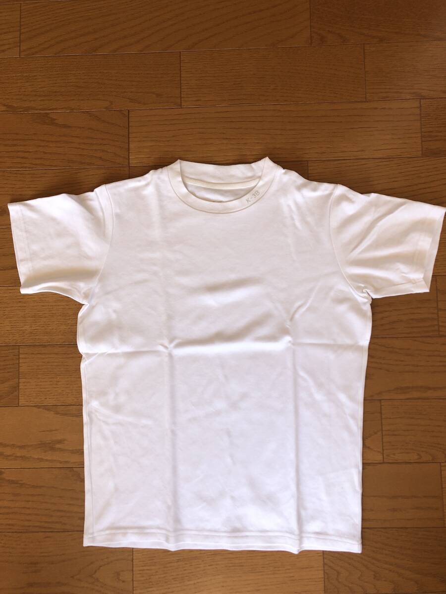 K-3B Tシャツ 0 S ホワイト 037_X キシリトール 半袖Tシャツ 白 カジナイロンの画像1