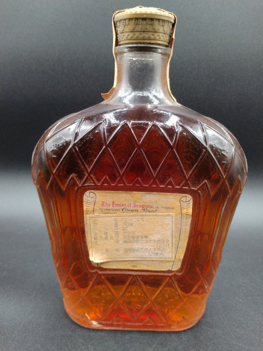 未開栓 Crown Royal クラウンロイヤル カナディアンウイスキー 未開栓 Crown Royal クラウンロイヤル カナディアンウイスキー