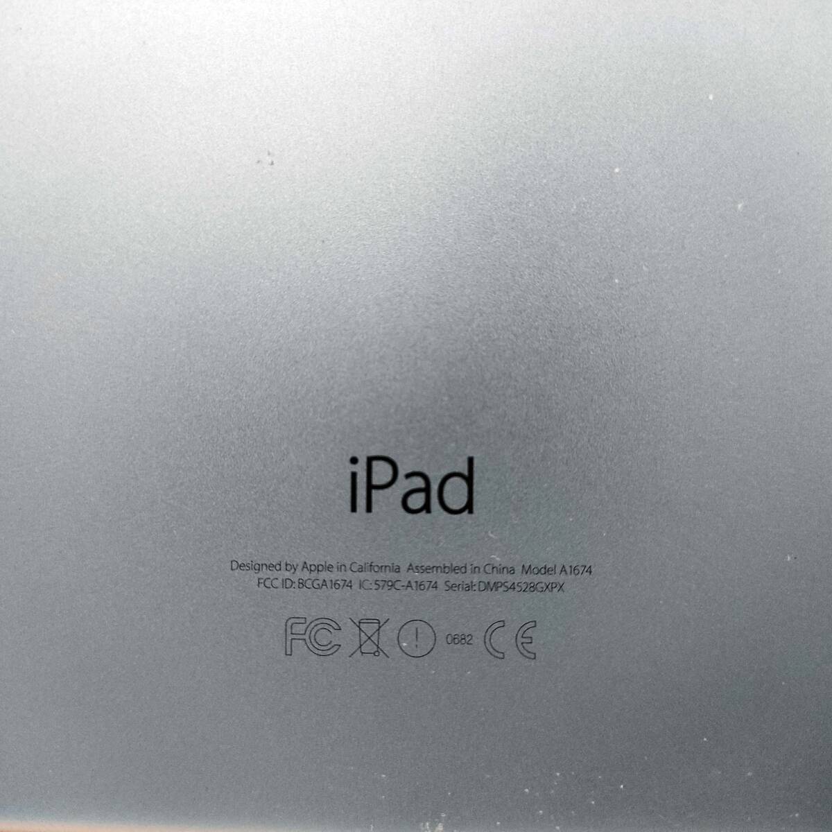  初期化済み/Apple/アップル/iPad Pro/9.7インチ/MLPW2J/A 32GB/スペースグレー/利用制限○/タブレット/初期化/中古品/★0316-15 _画像7