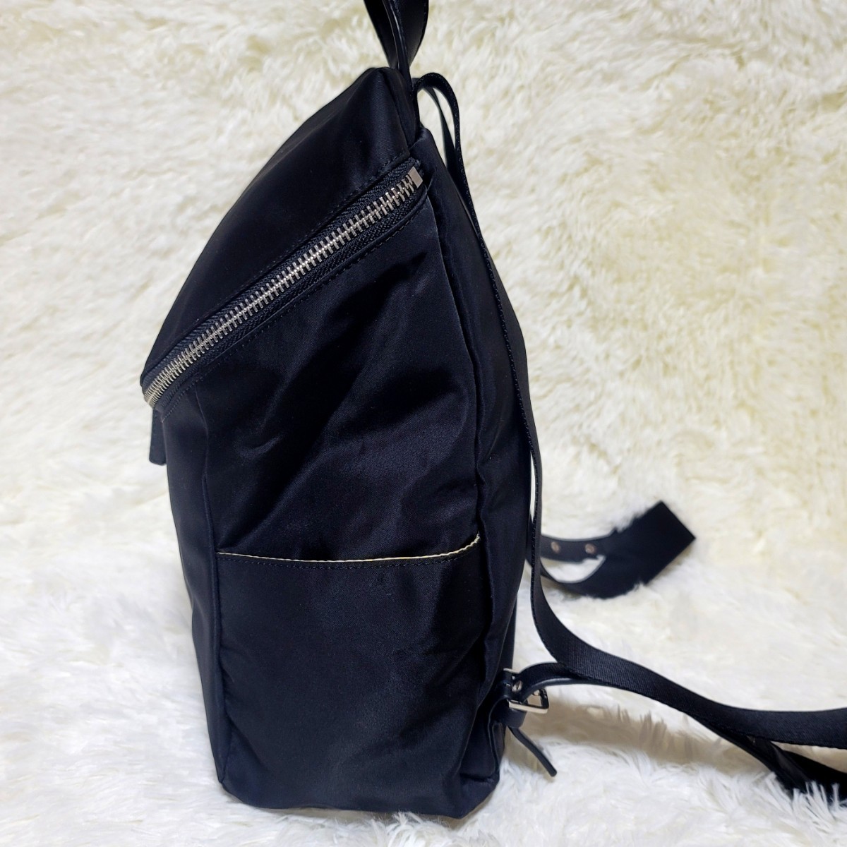 [ ultimate beautiful goods ] Agnes B boya-ju rucksack backpack nylon light weight 