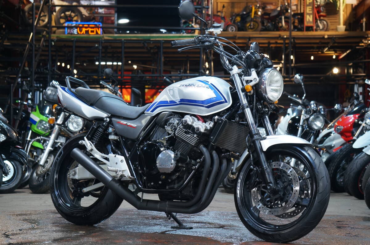 ◆◇配送のみ!! 車検R6年9月!! CB 400SFV 外装状態良く走りも快調!! カスタム多数!! ZRX ゼファー等 埼玉～関東近県即日自社配送可!!_画像1