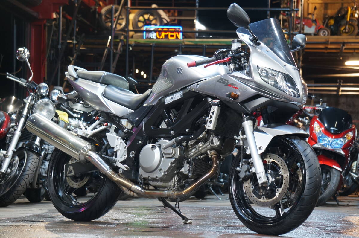 ◆◇配送のみ!! 逆車!! SV 650S FIモデル!! H19年式!! 外装状態良く走りも快調!! 乗りやすい大型バイク!! 埼玉～関東近県即日自社配送可!!_画像1