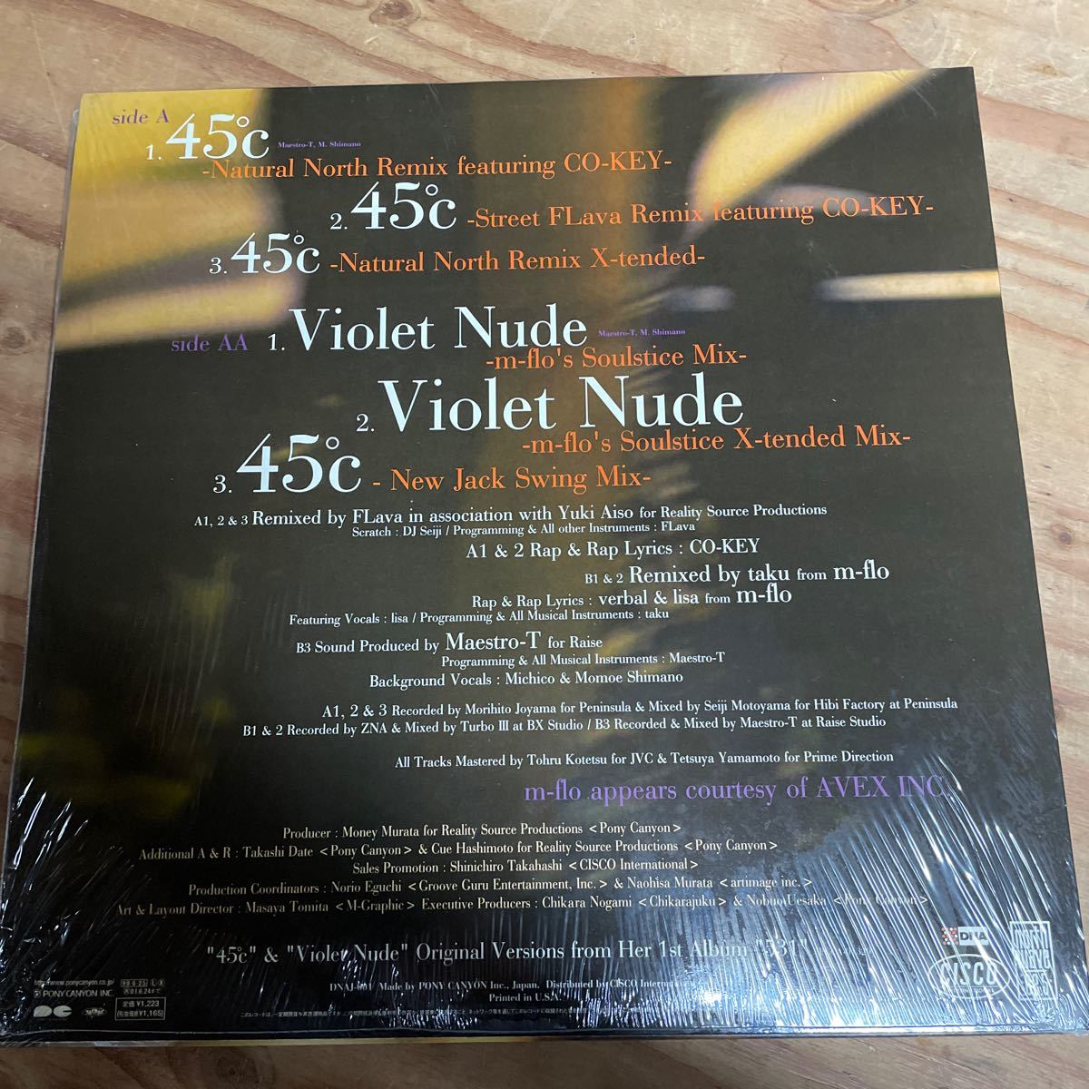 嶋野百恵,MOMOE SHIMANO a.k.a. MOET/45°c,Violet Nude_画像2