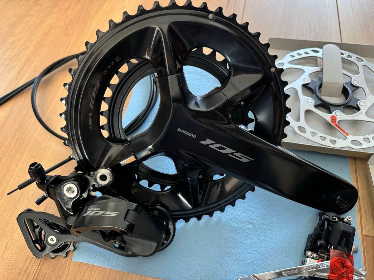 未使用・最新型 SHIMANO シマノ R7100シリーズ 105 2x12s 機械式 未使用・最新型 SHIMANO シマノ R7100シリーズ 105 2x12s 機械式