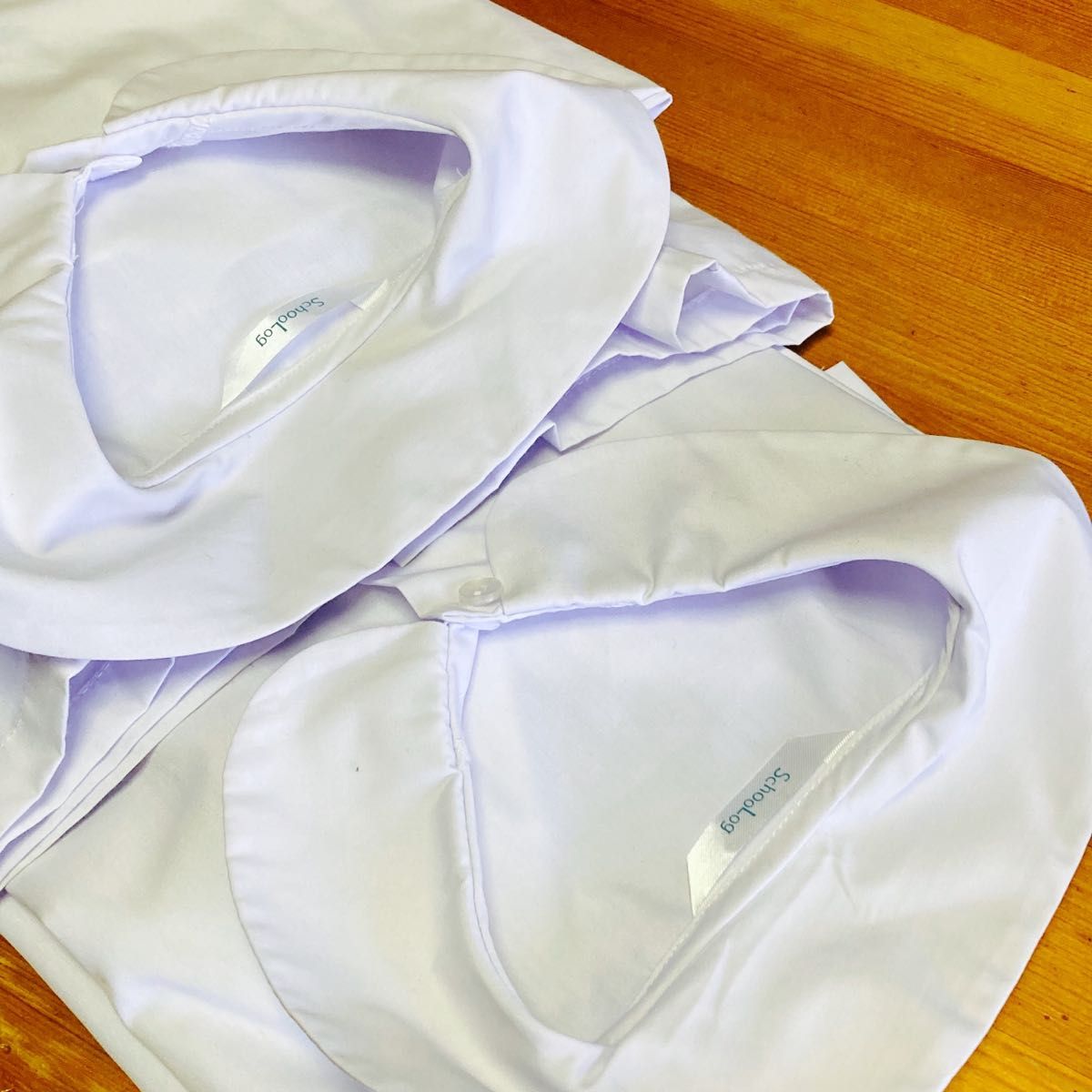 スクールシャツ　丸襟　2枚セット　150 形状記憶　抗菌防臭