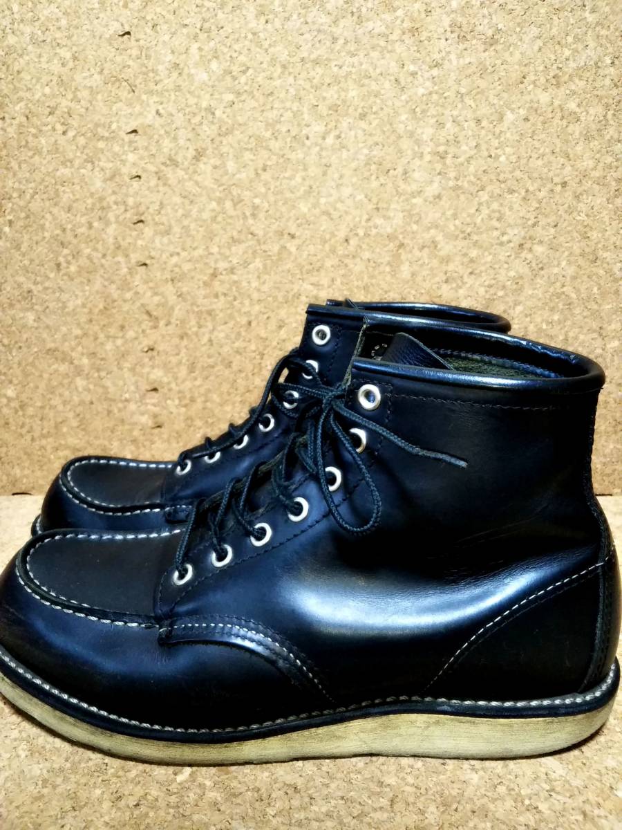 【RED WING】レッドウィング 8179 8D (26cm) 6インチクラシックモックトゥ ブラッククローム_画像3