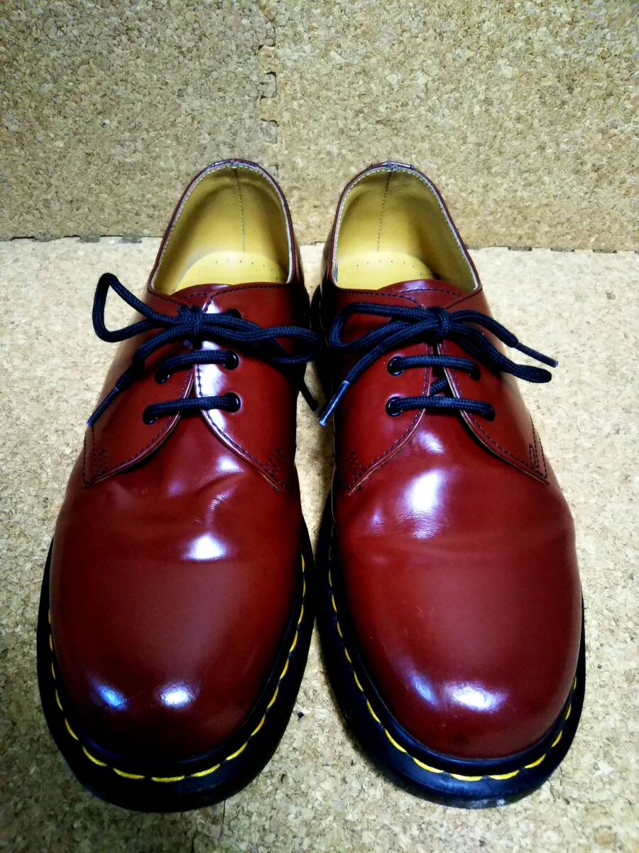 【Dr.MARTENS】ドクターマーチン 1461 3ホールシューズ UK8 (27cm ) 3EYE SHOE スムースレザー チェリーレッド_画像9