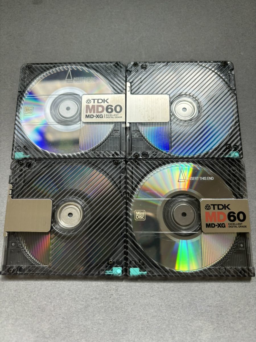 MD ミニディスク minidisc 中古 初期化済 TDK MD-XG 60 10枚セット 