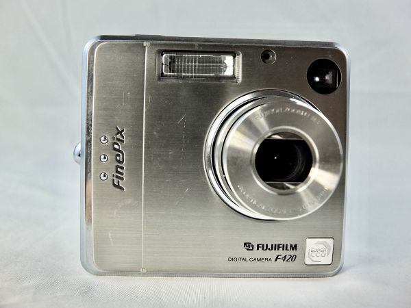 ★外観美品★富士フイルム フジフイルム FUJIFILM！FINEPIX F420！通電確認済！コンパクトデジタルカメラ！#00830#9938#08850#022の画像5