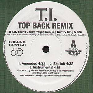 Top Back / Top Back Remix [12 inch Analog](中古品)_画像1