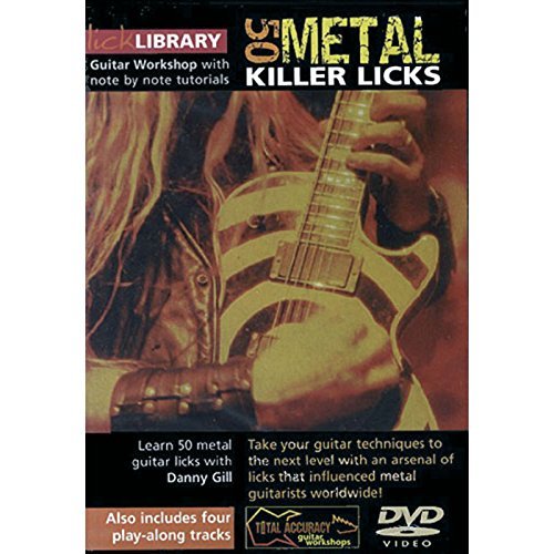 Learn to Play 50 Metal Killer Rock Licks [DVD](中古品)_画像1