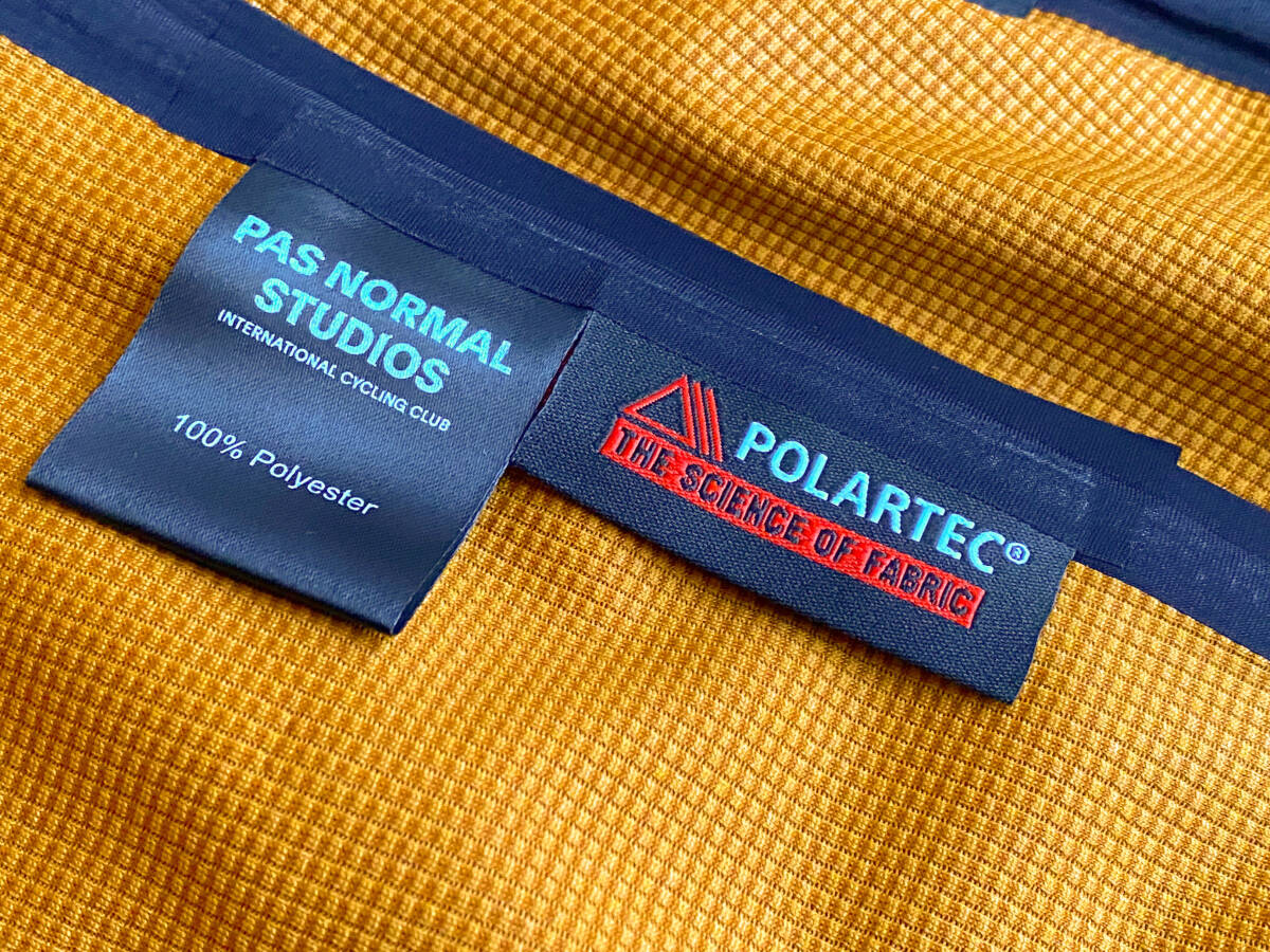 Pas Normal Studios Men's Essential Thermal Jacket Burned Orange Mサイズの画像4