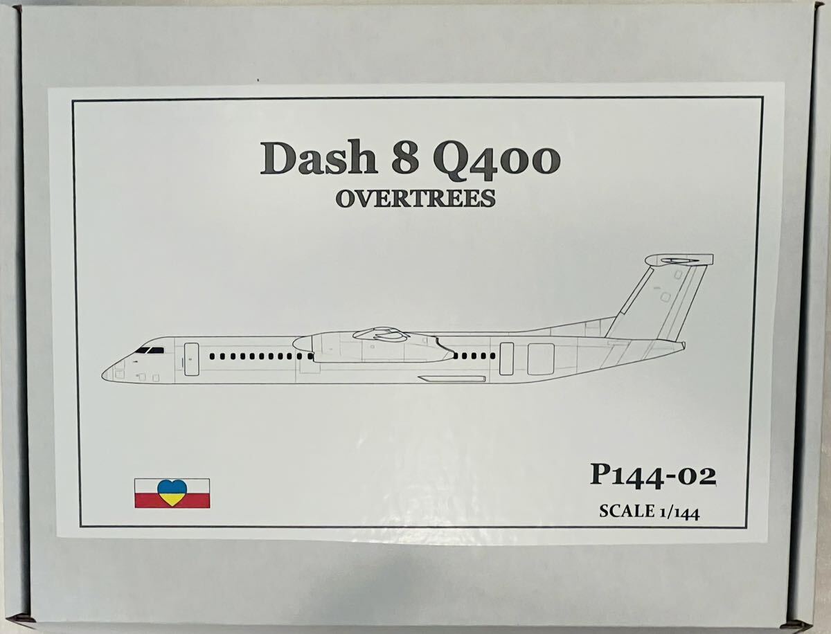 レア　プラモデル　KARAYA 1\144 Dash8 Q400 新品　ボンQ JAL・ANA_画像1