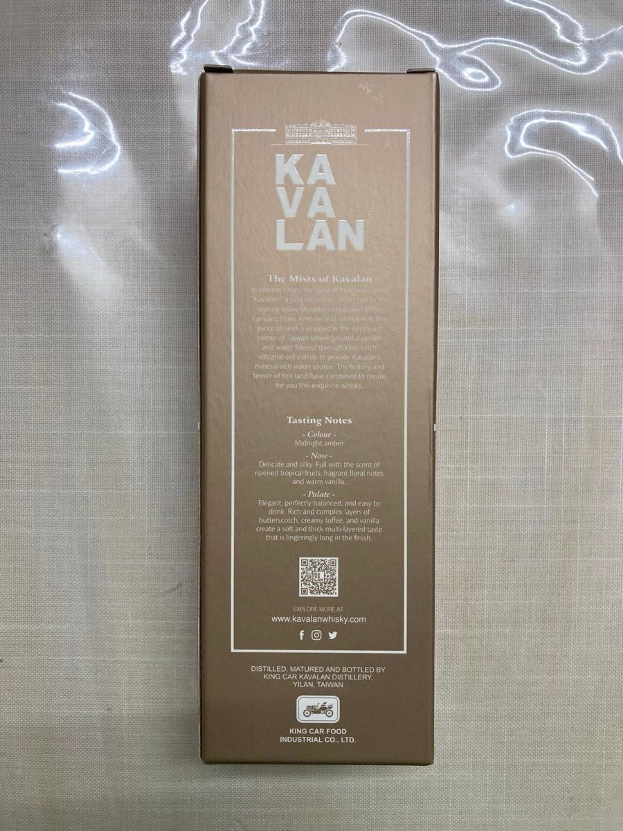 カバラン　ディスティラリーセレクトNo1  　200ml  新品　KAVALAN  ウイスキー