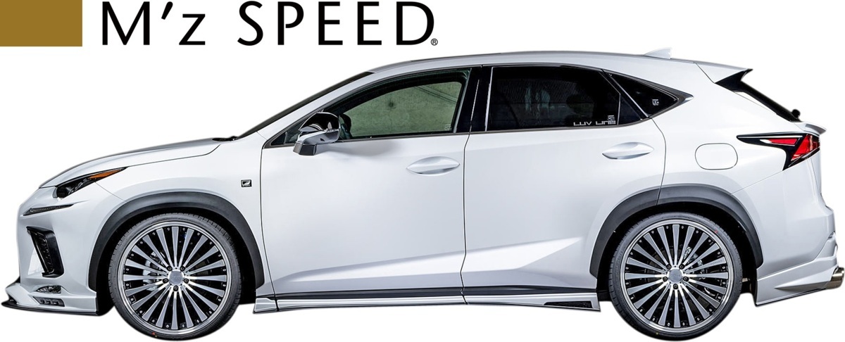 【M’s】LEXUS 10 NX NX300h (2014/7-) M'z SPEED MZ64 エキゾーストマフラー 4本出し エムズスピード レクサスマフラー 2361-0245_画像6