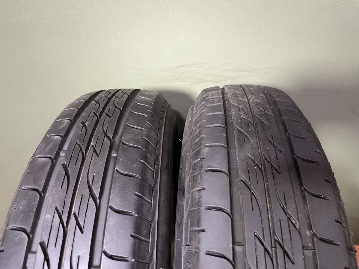 145/80R13 BRIDGESTONE NEXTRY 鉄ホイール 13X4.00B 4x100 タイヤ 4本 セット(2021年製) 【H26】_画像5