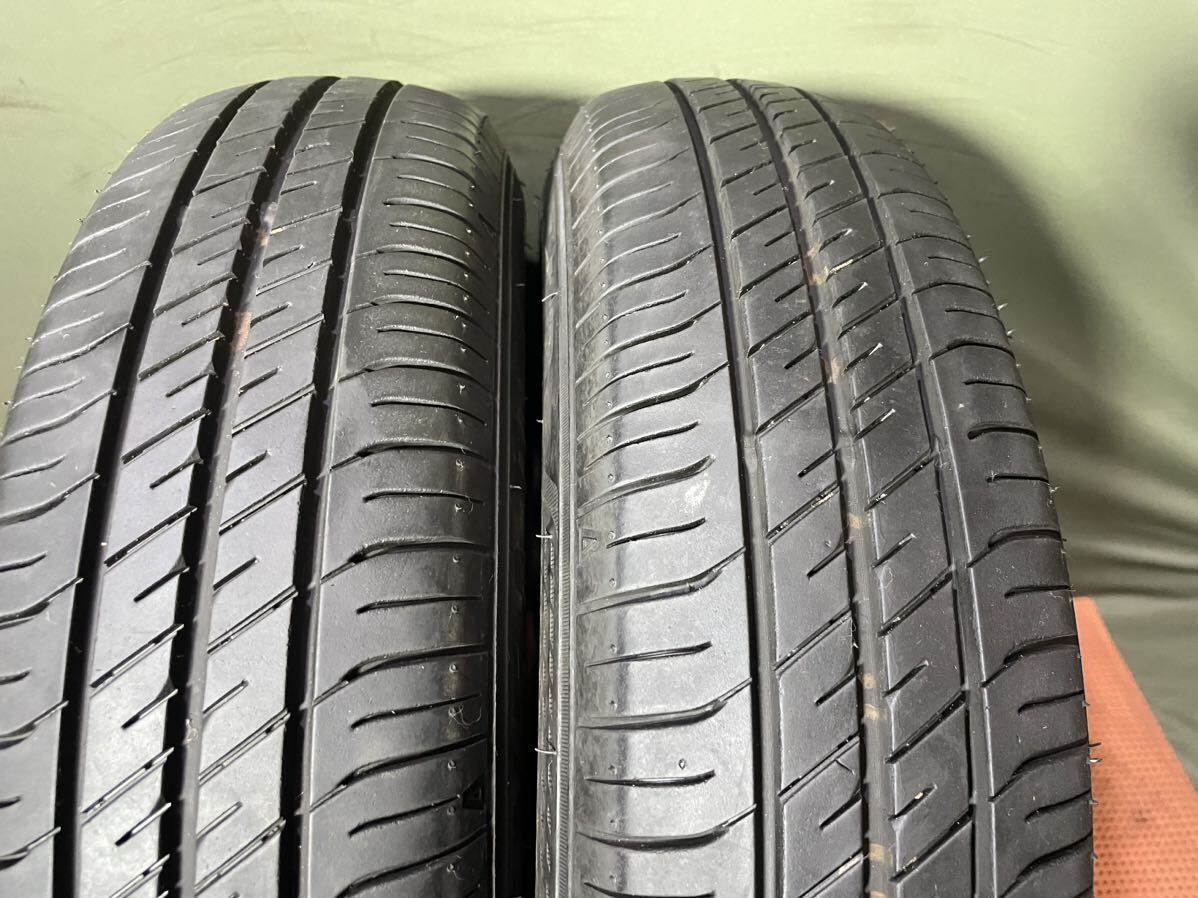 145/80R13 GOODYEAR EFFICIENTGRIP 鉄ホイール 13X4.00B 4x100 タイヤ 4本 セット(2021年製) 【H46】_画像5