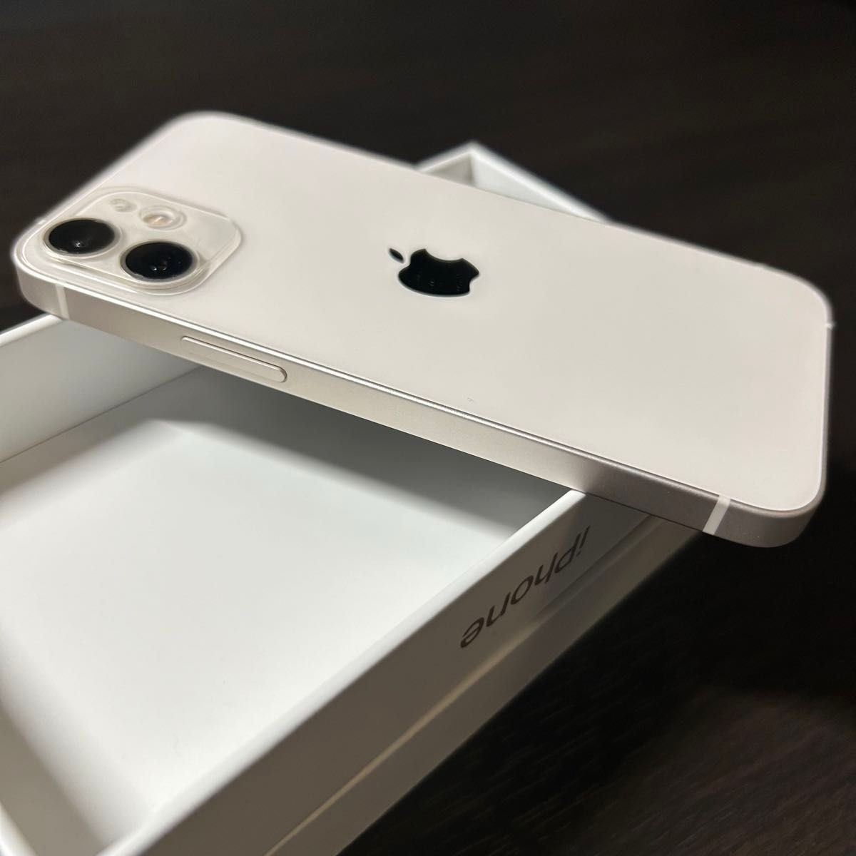iPhone12 mini 本体 64GB docomo ドコモ ホワイト 箱付き Apple アイフォーン スマホ シルバー 白